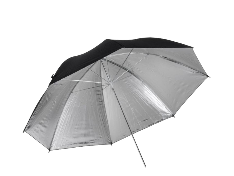 Quadralite parasolka srebrna 91 cm